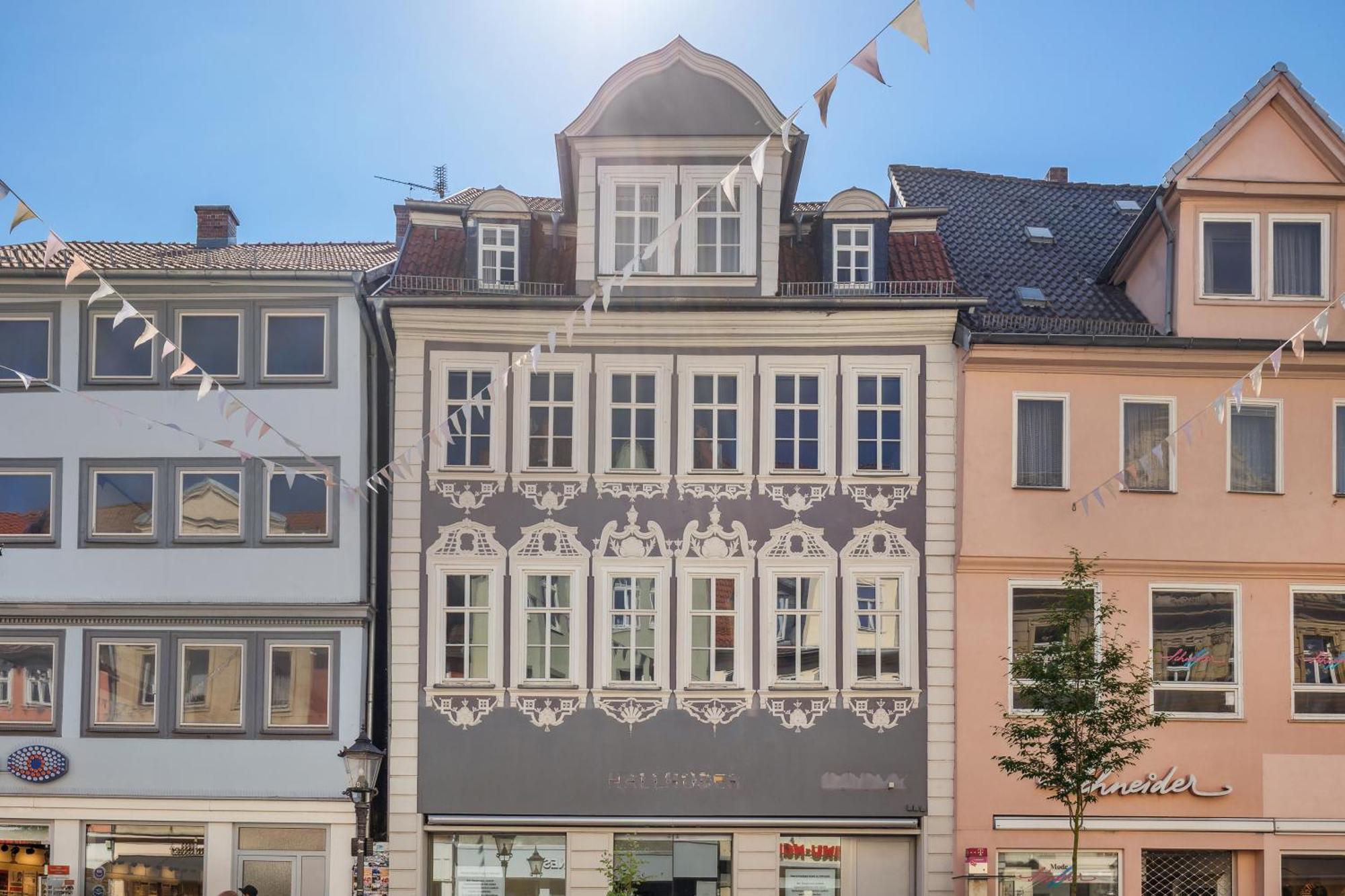 Albert Ueber Den Daechern Coburgs, Parkplatz 外观 照片